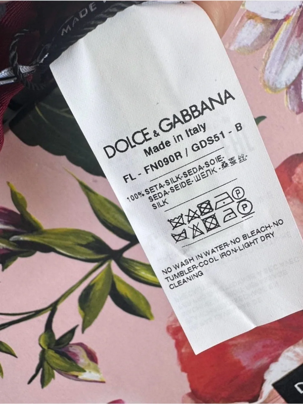 Dolce & Gabbana silk scarf